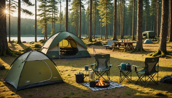Les équipements essentiels pour un emplacement de camping familial confortable