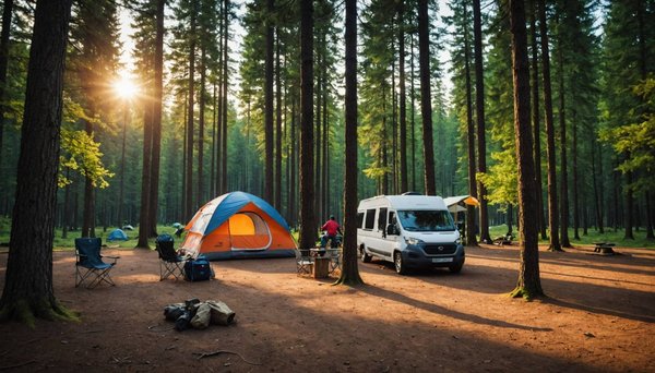 Comment choisir un emplacement idéal pour camper dans le lot