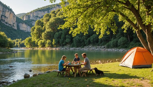 Passez des vacances inoubliables à Ruoms - Camping avec animaux de compagnie !
