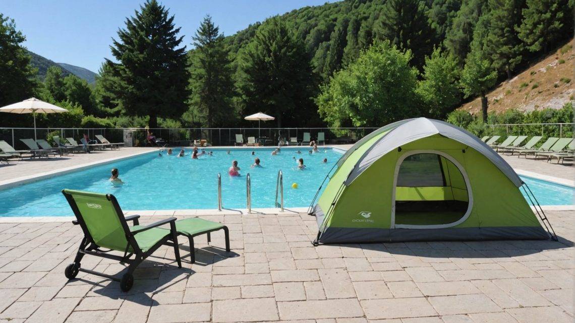 Vacances rafraîchissantes : camping avec piscine en drôme