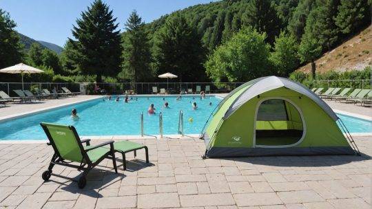 Vacances rafraîchissantes : camping avec piscine en drôme