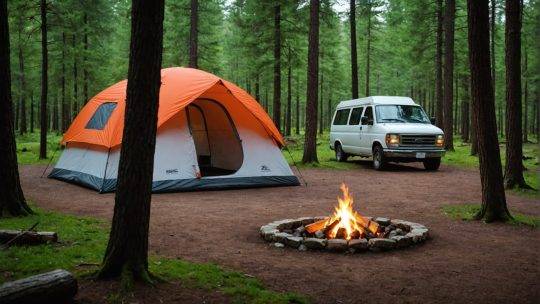 Les avantages des emplacements de camping avec sanitaire privé