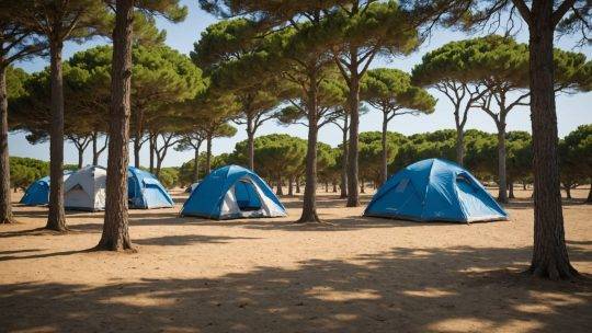 Emplacement de camping en vendée au camping le pré des sables