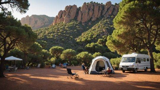 Esterel caravaning : le meilleur du camping dans le var