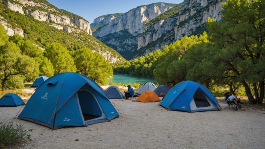 Top raisons de choisir le camping dans les gorges du verdon