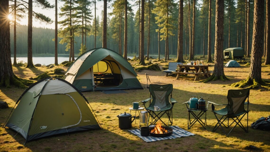 Les équipements essentiels pour un emplacement de camping familial confortable