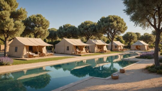 Les équipements et services offerts sur les emplacements de camping sur terrain privé en France