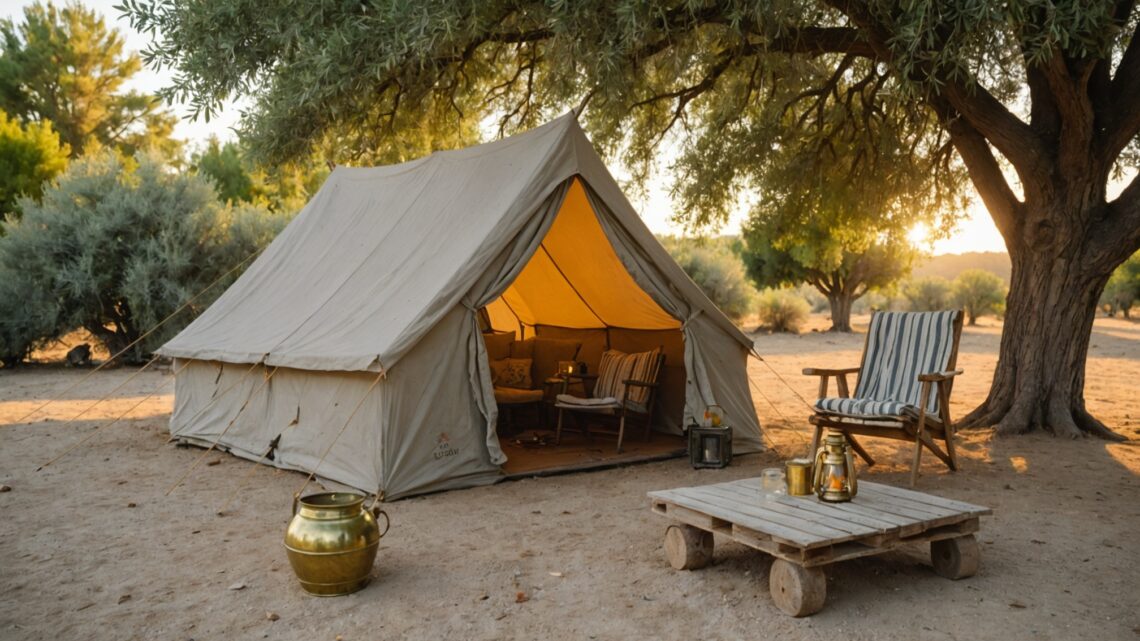 Montez votre tente dans le sud de la France