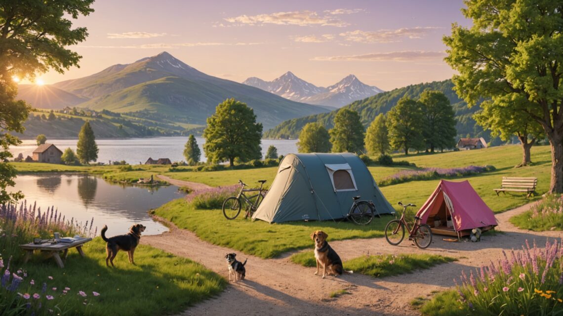 Où camper avec votre animal de compagnie en France?