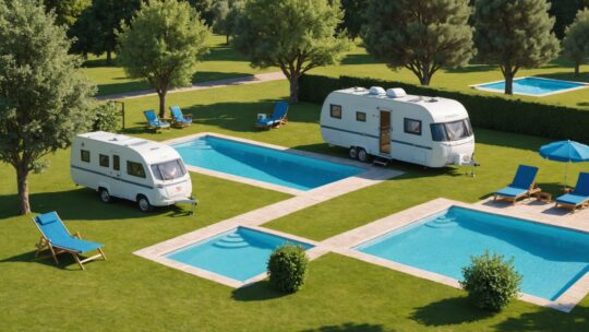 Où trouver un camping en Drôme avec piscine accessible depuis son emplacement ?