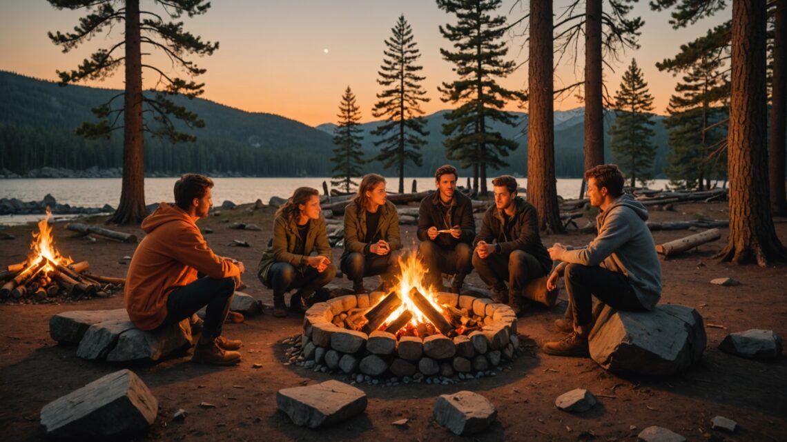 Planifier des activités de groupe sur un emplacement de camping
