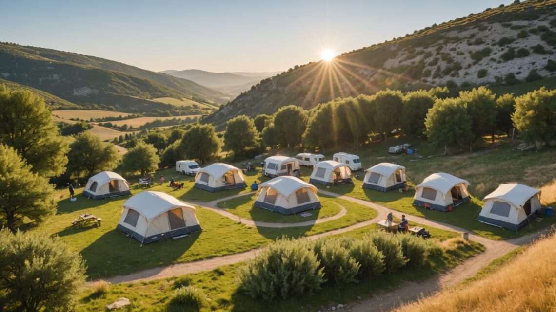 Top 5 des campings avec emplacement à louer dans la Drôme