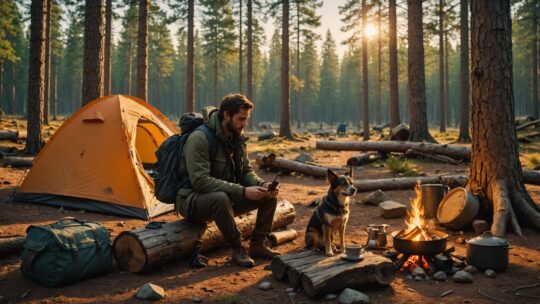 Voyager en camping avec son animal de compagnie : ce qu&rsquo;il faut savoir avant de partir
