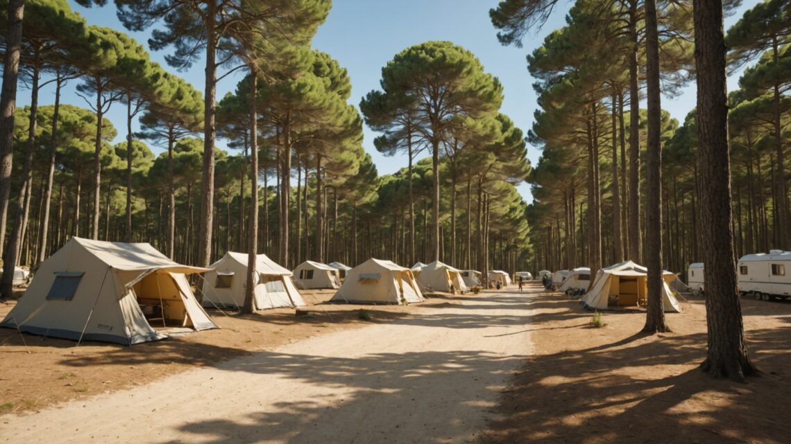 Emplacement camping Vendée : Une expérience de vacances ombragée et confortable